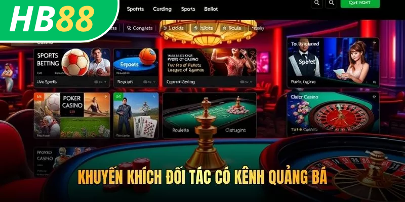 Khuyến khích đối tác có kênh quảng bá