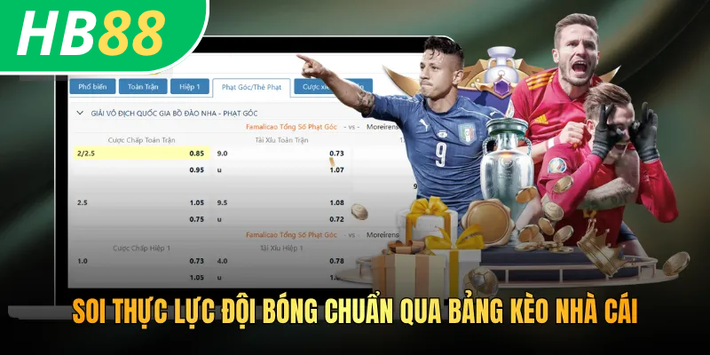 Soi thực lực đội bóng chuẩn qua bảng kèo nhà cái